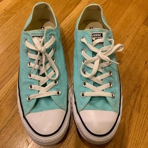 Converse Low Top All Star Sneakers Blue
